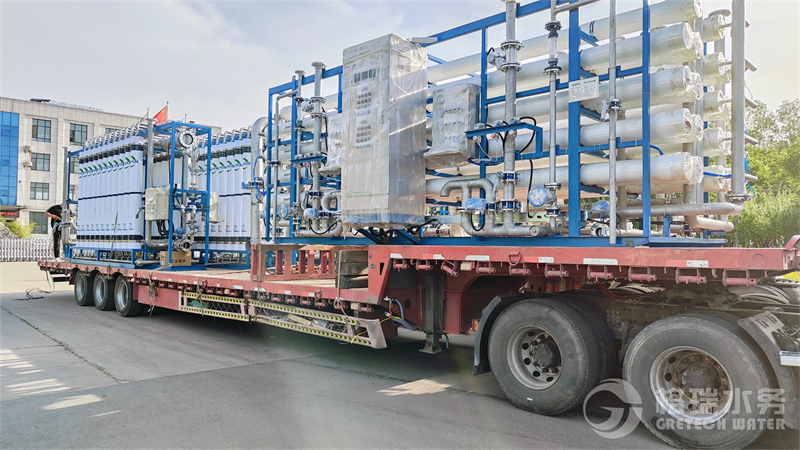 助力湖北某鋼鐵企業2*50t/h除鹽水改造項目一期設備，發往工程現場！